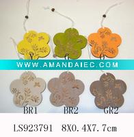Wholesale wood flower wooden garland, hanging hanger hang, craft decoration decorative home spring ornament easter summer