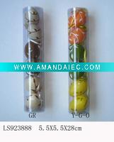 Wholesale wood egg wooden garland, hanging hanger hang, craft decoration decorative home spring ornament easter summer