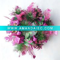 Wholesale handmade christmas wreath (Item No.KHKC0128)