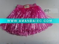 Wholesale baby pink hula skirt