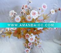 Wholesale Artificial flower/artificial plant--Artificial wintersweet plant--white/pink