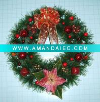 Wholesale Christmas Wreath (Item No.ZC10D0040)