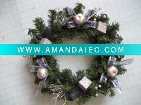 Wholesale Christmas Wreath Ornament (Item No.ZC10D0092)