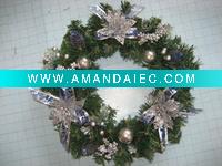Wholesale Christmas Wreath Decoration (Item No.ZC10D0091)