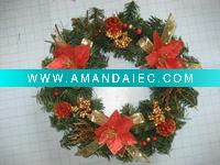 Wholesale Christmas Wreath Decoration (Item No.ZC10D0090)