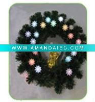 Wholesale lovely artificial christmas wreath