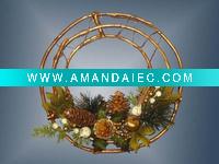 Wholesale Christmas decoration/Christmas wreath/christmas gift