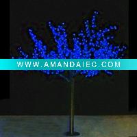 Wholesale Blue Christmas Trees with LED Lights 70W