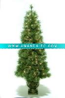 Wholesale 6' Wispy Willow Grade Entrance Tree with Multi Color Lights