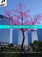 Wholesale Color Waterproof Pink Cherry LED Tree 3m