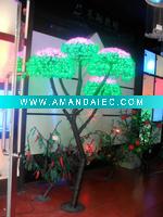 Wholesale 2011-06 New Waterproof Cherry 2300LEDs LED tree lamp 5pcs Mushroom