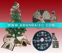 Wholesale christmas tree skirt (SQ-013)
