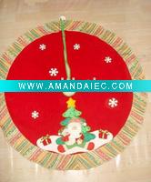 Wholesale Xmas tree skirt / Xmas decoration / Xmas santa tree skirt