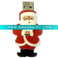 Wholesale Christmas Santa!!Usb flash memory sticks