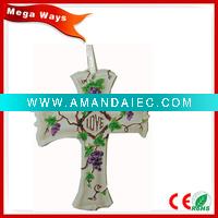Wholesale Polyresin Cross Ornament