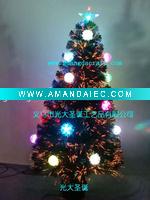 Wholesale Fashion Christmas fiber optic tree with LED light