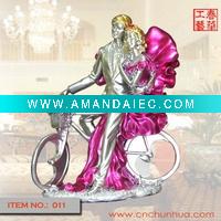 Wholesale wedding ornaments resin crafts