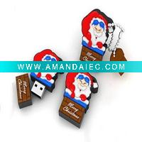 Wholesale HOT!!Xmas Usb storage device