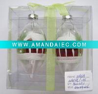 Wholesale xmas glass decoration