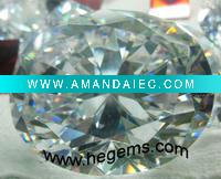 Wholesale Decorative Sew on Glass bead Oval 4166