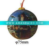 Wholesale Christmas Glass Decorated Balls