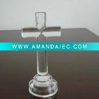 Wholesale crystal cross,crystal ornament