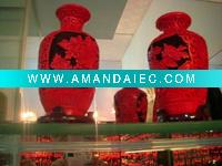 Wholesale Cinnabar sculpture handicraft bottle