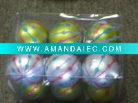 Wholesale hand-painted glass christmas ornaments