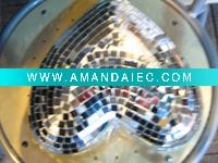 Wholesale glass christmas decorations with pattern