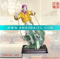Wholesale Skiing Resin Crafts