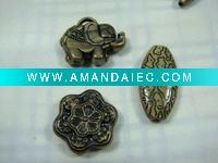 Wholesale mental alloy beads