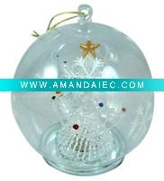 Wholesale GLASS BALL WITH LED LIGHT