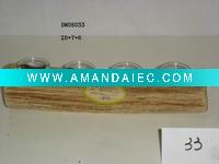 Wooden Art Home Decorations candle stick