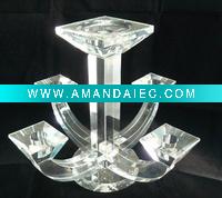 Wholesale crystal candleholder ,glass candleholder