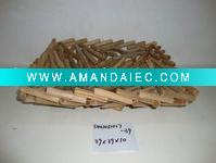 Wholesale Wooden Art promotional gift Home decoration (storage basket)