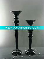 Wholesale art glass for home decortion ( decorative candleholder)