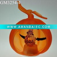 Wholesale halloween ghost pumpkin glass ball with LED light
