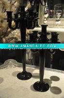 Wholesale art glass for home decortion (glass candleholder )