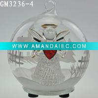 Wholesale christmas hanging ball with LED light