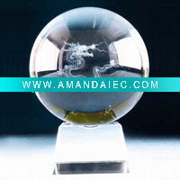 Wholesale crystal ball,crystal ball with base