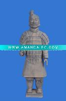 Wholesale Xi'an Terra cotta Warriors-Light mud color soldier