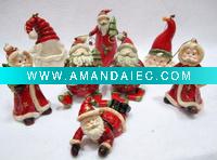 Wholesale 2011 ceramic christmas ornament