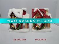 Wholesale ceramic christmas ornaments for candle holder