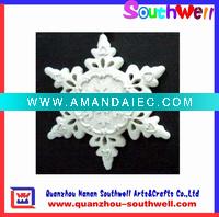 Wholesale polyresin snowflake ornament