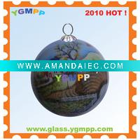 Wholesale Sell YGM-B60 Inside Hand Painted christmas ornaments