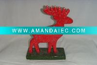 Wholesale Christmas deer decoration,Handicraft,Ceramic ornament