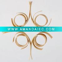 Wholesale Wooden Shaved Christmas Ornament 20071221-35