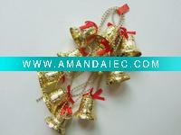 Wholesale christmas beads bell ornaments