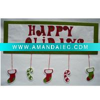 Wholesale christmas non woven ornament