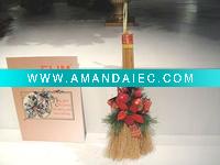 Wholesale Beautiful Ornaments- christmas broom stick